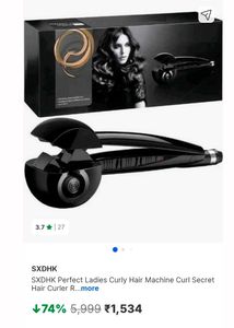 Perfect Ladies Curly Hair Machine