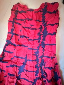 Girls Red &amp; black kurti