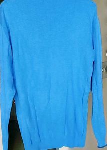 Sky Blue Pullover Sweater