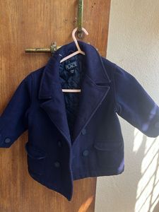 Cute Navy Blue Kids Coat