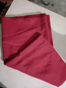 Red Dress Material Fabric