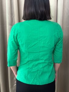 ✨SALE✨Emerald Green Mandarin Collar Cheongsam top