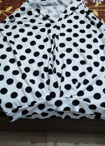 Chic Polka Dot Sleeveless Top combo of 2