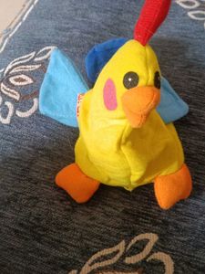 vintage 2007 Mattel duck plush toy pouch