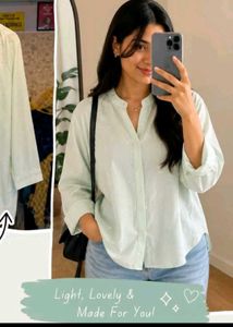 Cream Linen Tunic
