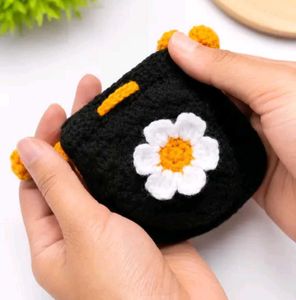 Crocheted Earbud Case Cover