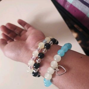 Set of 3 Beaded Bracelets