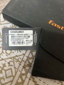 Fastrack Black Leather Wallet