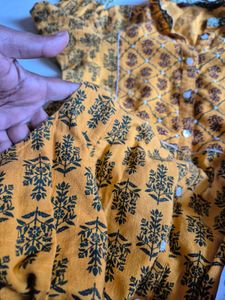 Sangria Cotton Printed Kurta