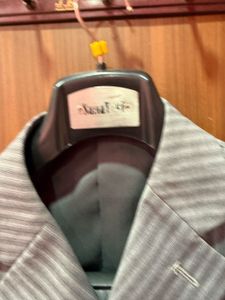 Men's Striped Blazer