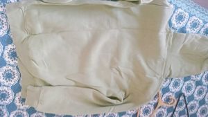 ZARA Men's Beige Hoodie