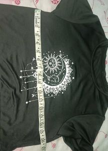 Black Sun &amp; Moon Graphic Tee