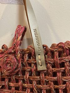 Chic Woven Handbag with Chain Strap