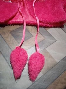Adorable Pink Faux Fur Jacket for Girls