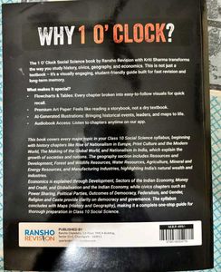 1 O' Clock Social Science Class 10th Textbook