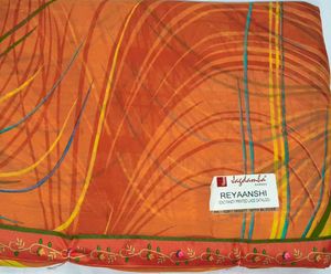 Designer Printed Saree