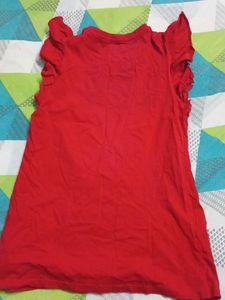 Red Snoopy Graphic T-Shirt
