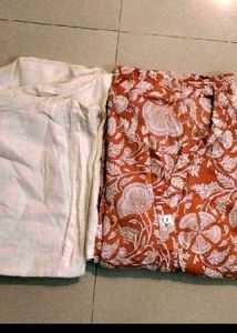 varanga  motif peach kurta and pants
