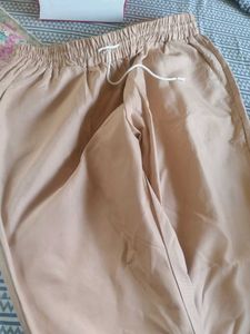 Comfortable Beige Casual Pants unused