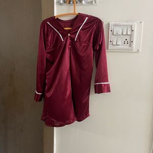 Satin Pajama Set