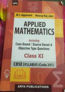 Applied Mathematics Class XI Book