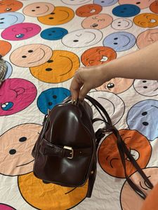 Stylish Dark Brown Handbag