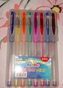 Smily Kiddo Gel Ink Pens - 8 Colors