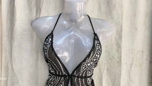 Sheer Halter Neck  Top