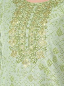 Women Self Design Pure Silk Straight Kurta