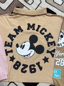 Zara Mickey Mouse Polo Shirt