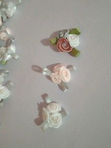 HANDMADE SATIN FLOWERS FOR SALE!!