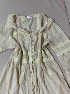 Boho Lace Trim Tunic Top