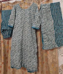 Women's Printed Kurta Set with Pants