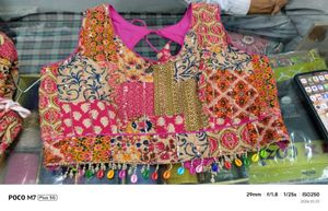Vibrant Patchwork Lehenga Choli