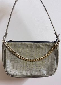 Half moon handbag