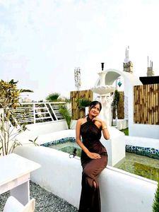 brown trendy bodycon