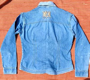 Women's Denim Button-Down Shirt