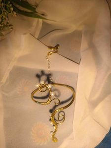 Elegant Gold anklet with ring 🫠💗