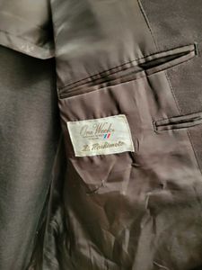 Vintage Brown Double-Breasted Blazer