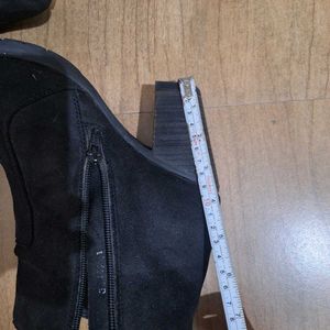 Bruno Maneti Black Heeled Boots
