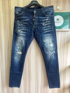 DSQUARED2 Paint Splitter Distressed Washed Jeans