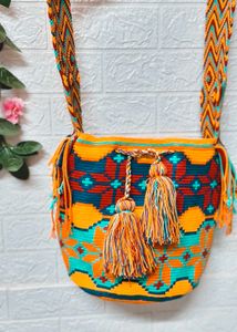 🎁Buy Two Get One Free🎁Colorful Handwoven Handbag