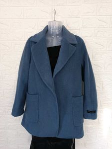 Imported  Wool Blend Coat