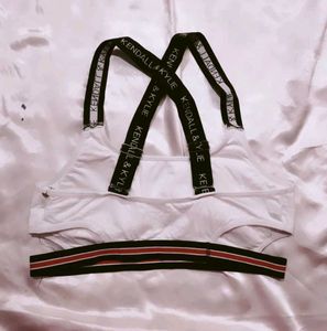 New Sports Bra - White