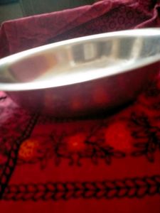India Craft Stainless Steel Serving Plate/Bowl