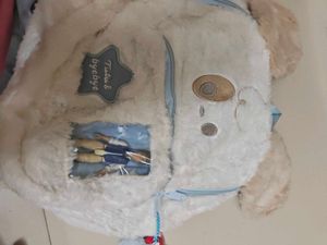 Cute Fluffy Dog Backpack