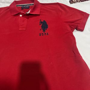US Polo Red Shirt