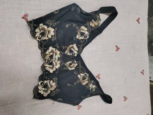 Elegant Black Embroidered top