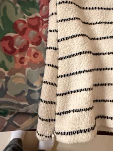 Chic Striped Off-Shoulder ZARA top