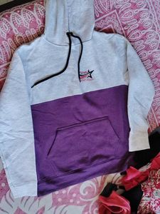 Colorblock Hoodie with Pocket